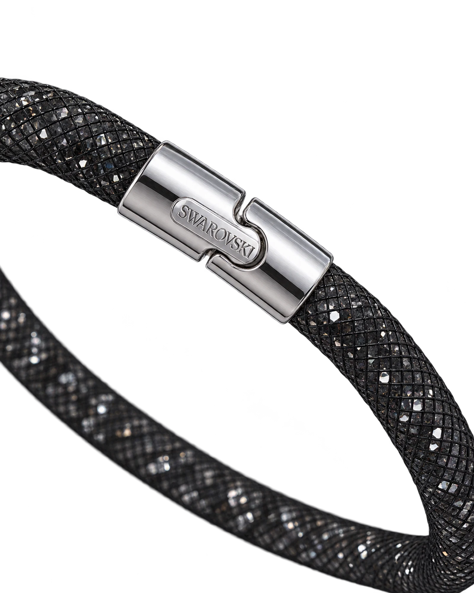 Swarovski Stardust Black Mesh Choker — imagine 3
