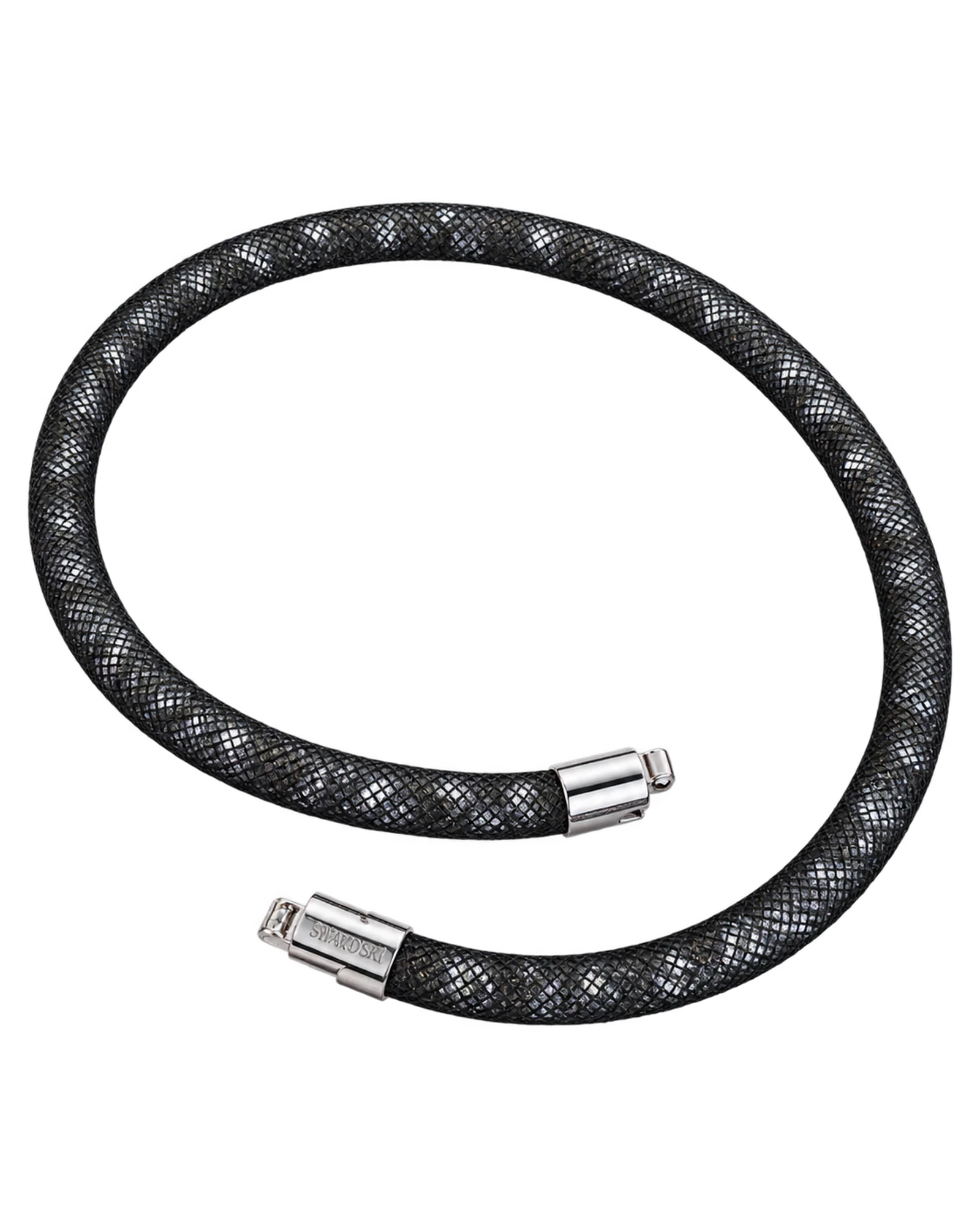 Swarovski Stardust Black Mesh Choker — imagine 2